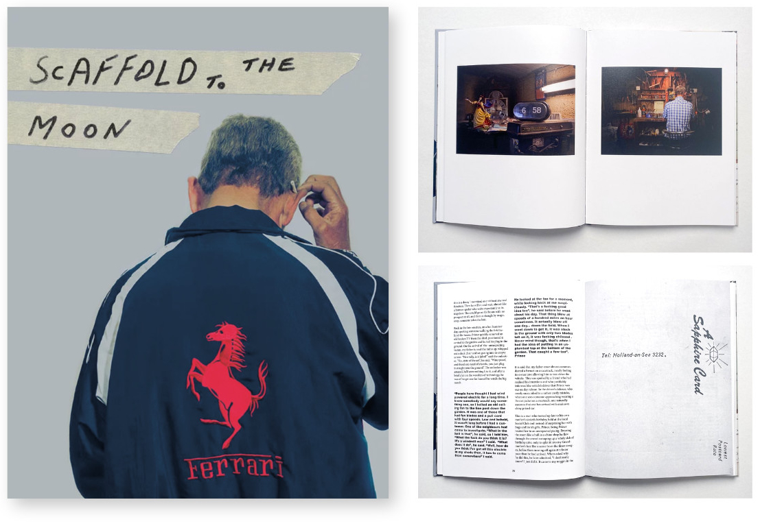 'Scaffold to the Moon' - the new photobook by Huw Alden Davies published by iPigeon. © Huw Alden Davies